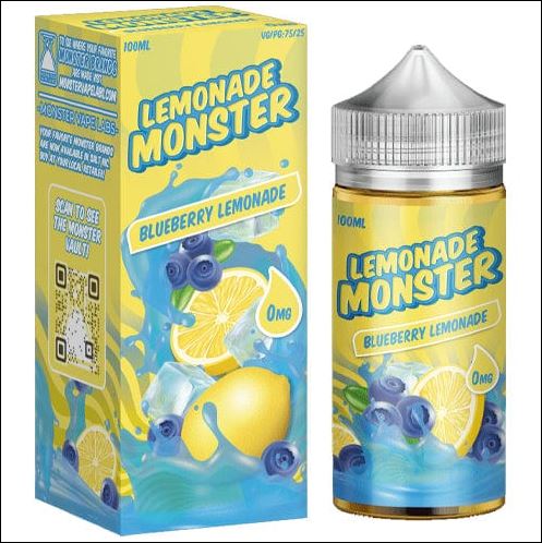 Lemonade Monster - Blueberry Lemonade 100ml Vape Juice